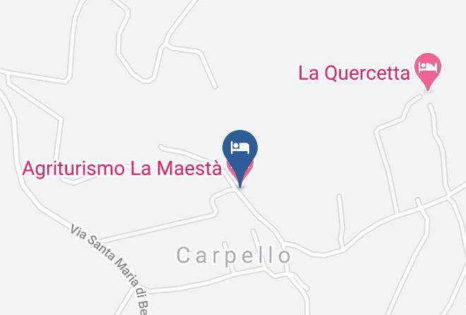 Perugia - Agriturismo La Maesta Maps