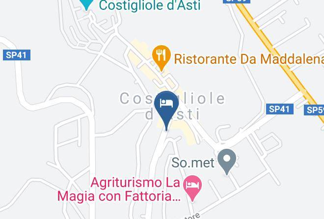 Asti - Agriturismo La Magia Maps
