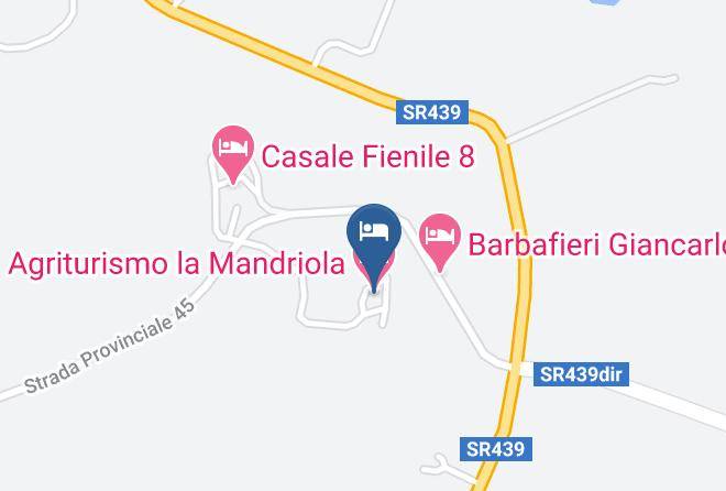Pisa - Agriturismo La Mandriola Maps