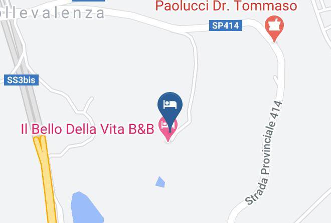 Perugia - Agriturismo La Mela Maps