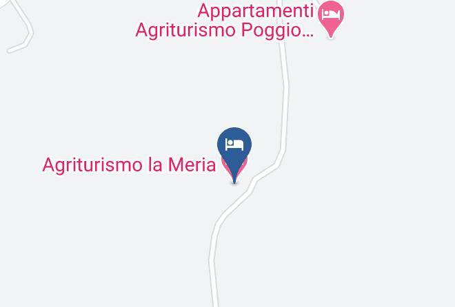 Grosseto - Agriturismo La Meria Maps