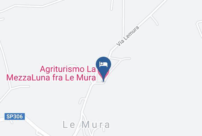 Perugia - Agriturismo La Mezzaluna Fra Le Mura Maps