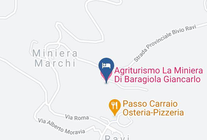 Grosseto - Agriturismo La Miniera Di Baragiola Giancarlo Maps