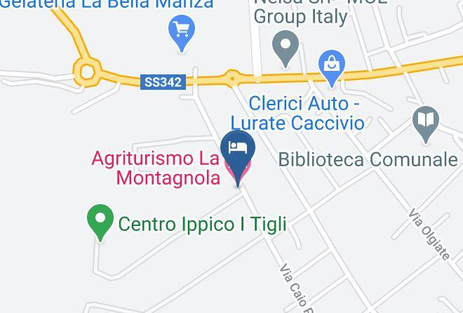 Como - Agriturismo La Montagnola Maps