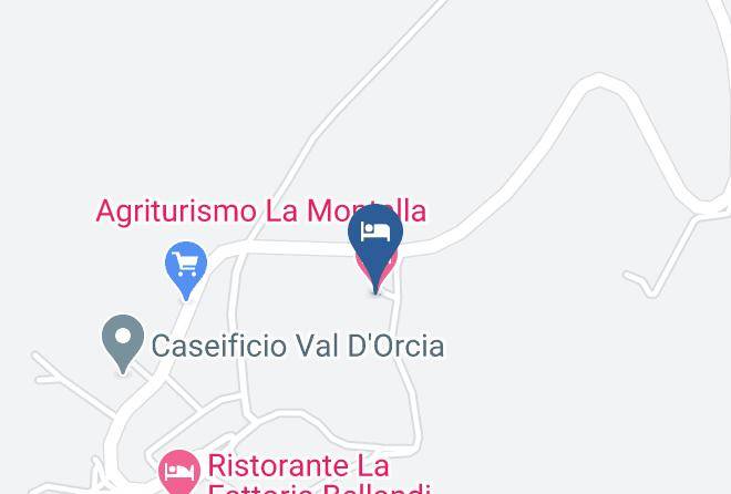 Siena - Agriturismo La Montalla Maps