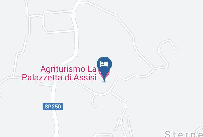 Perugia - Agriturismo La Palazzetta Di Assisi Maps