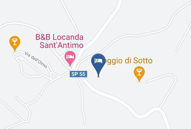 Siena - La Palazzetta Brunello Di Montalcino Maps