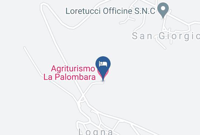 Perugia - Agriturismo La Palombara Maps