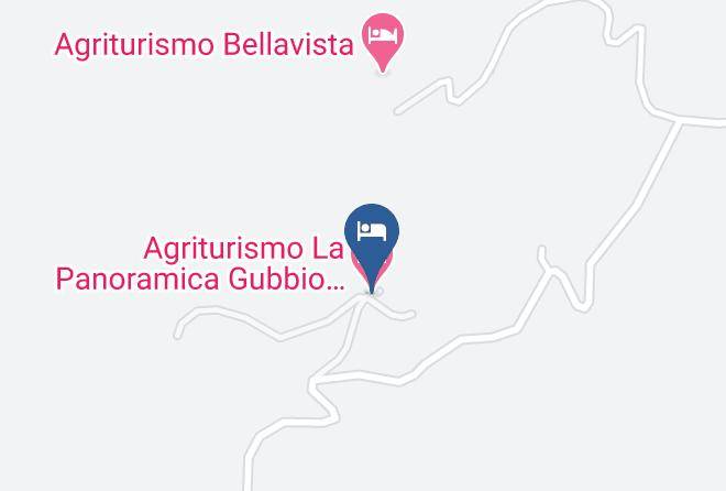Perugia - Agriturismo La Panoramica Gubbio Maison De Charme Maps