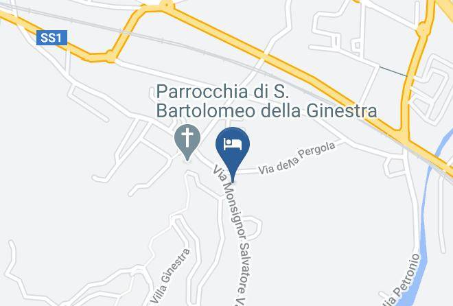 Genoa - La Pergola Dei Paggi Agriturismo Camere Maps