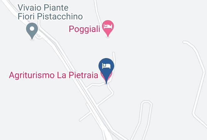 Arezzo - Agriturismo La Pietraia Maps