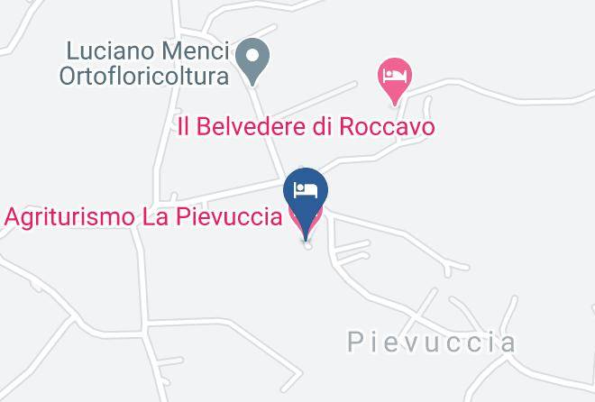Arezzo - Agriturismo La Pievuccia Maps
