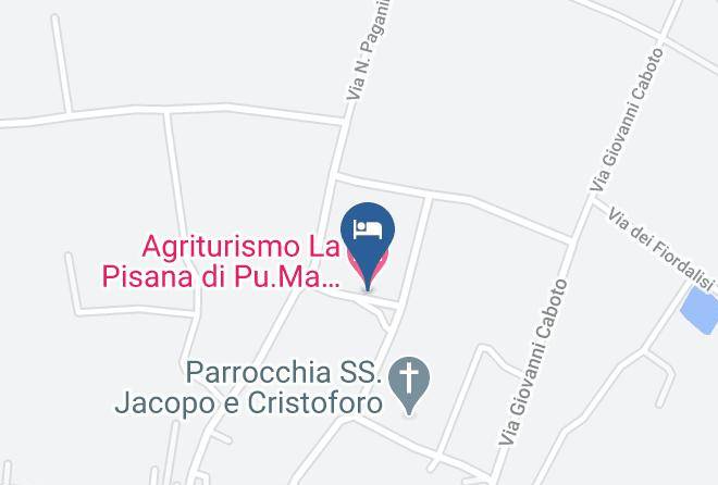 Pisa - Agriturismo La Pisana Di Puma Societa Agricola Srl Maps