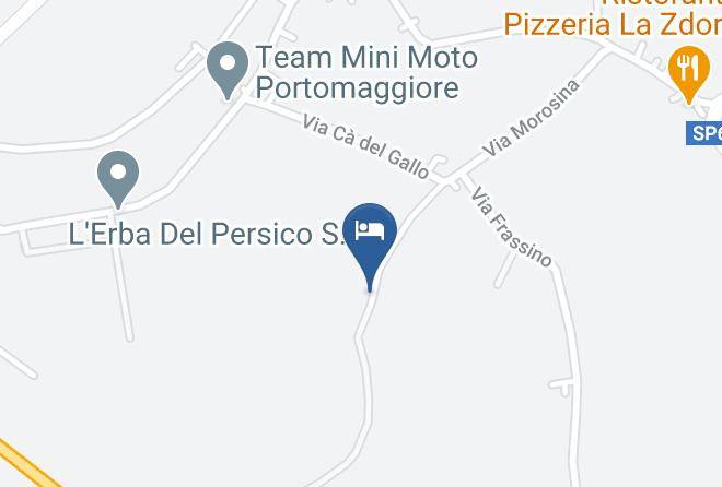 Ferrara - Agriturismo La Possioncella Maps
