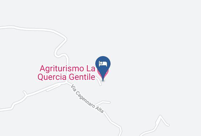 Perugia - Agriturismo La Quercia Gentile Maps