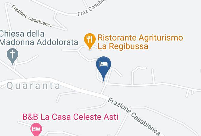 Asti - La Regibussa Maps
