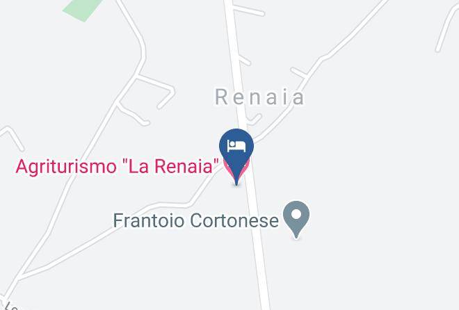 Arezzo - Agriturismo La Renaia Maps
