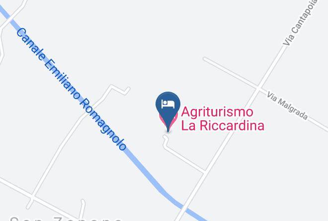 Bologna - Agriturismo La Riccardina Maps