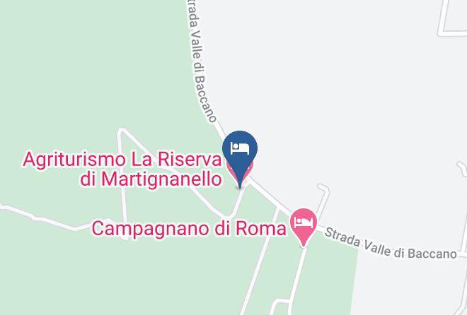 Rome - Agriturismo La Riserva Di Martignanello Maps