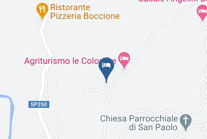 Perugia - Agriturismo La Rocca Assisi Maps