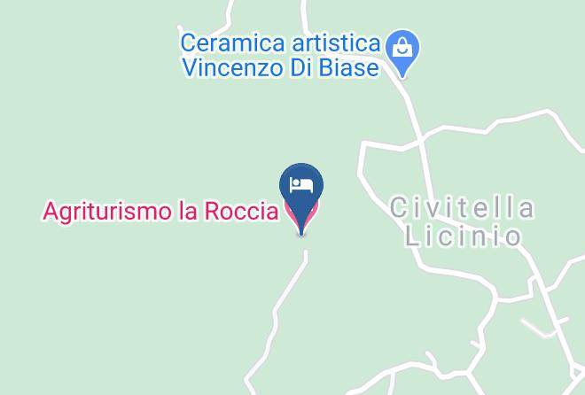 Benevento - Agriturismo La Roccia Maps