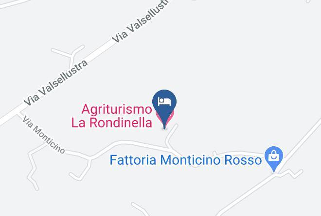 Bologna - Agriturismo La Rondinella Maps
