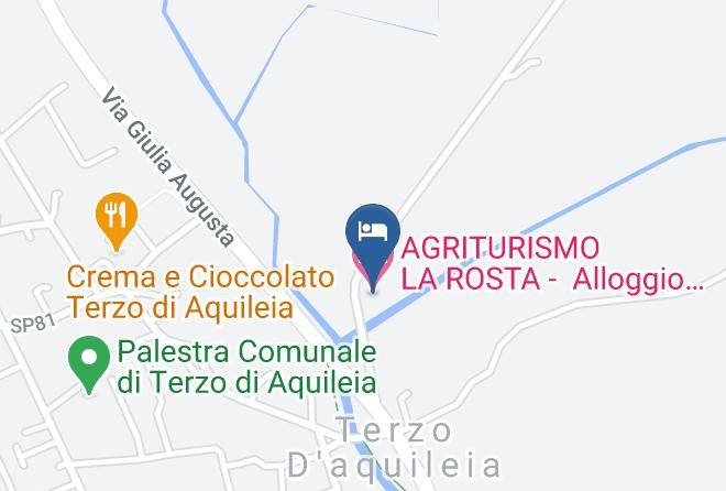 Udine - Agriturismo La Rosta Alloggio E Ristoro Maps