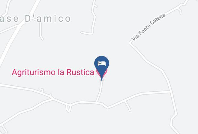 Pescara - Agriturismo La Rustica Maps