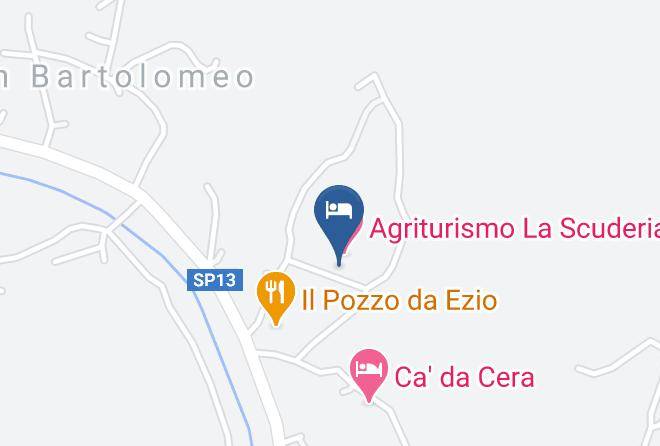 Savona - Agriturismo La Scuderia Maps