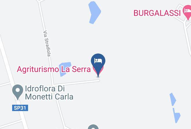 Pisa - Agriturismo La Serra Maps