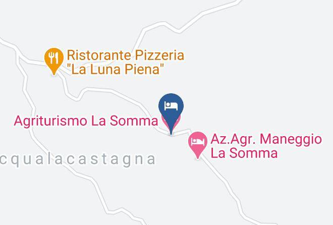 Perugia - Agriturismo La Somma Maps