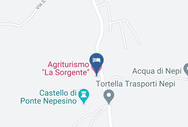 Viterbo - Agriturismo La Sorgente Maps