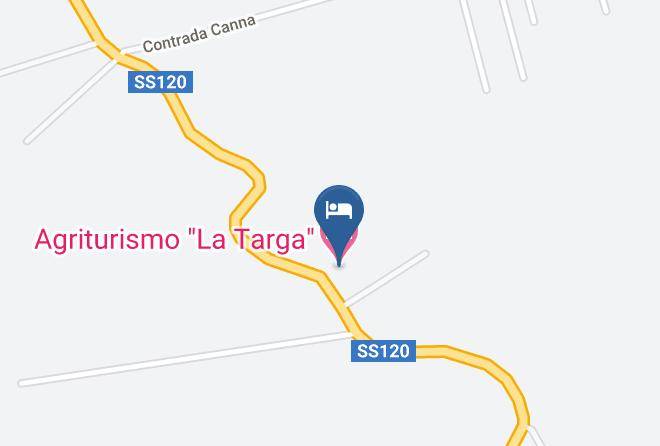 Palermo - Agriturismo La Targa Maps