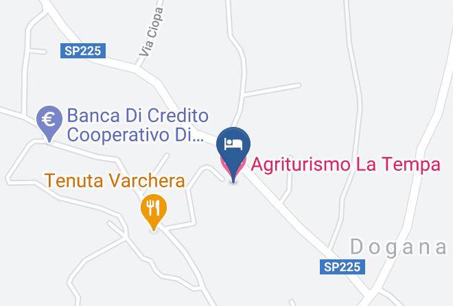 Salerno - Agriturismo La Tempa Maps