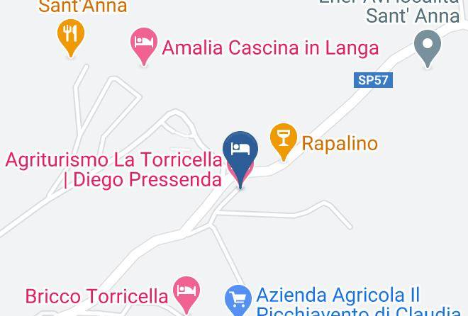 Cuneo - Agriturismo La Torricella Diego Pressenda Maps