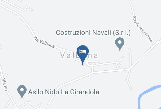 Pavia - Agriturismo La Valbona Maps
