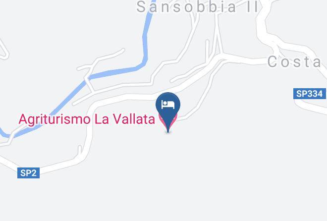 Savona - Agriturismo La Vallata Maps