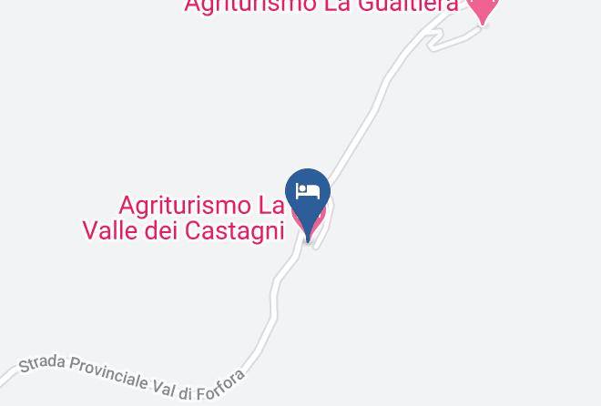 Pistoia - Agriturismo La Valle Dei Castagni Maps