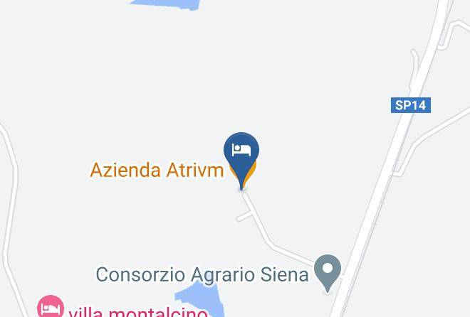 Siena - Agriturismo La Vecchia Camera Maps