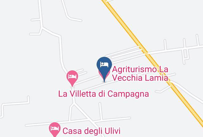 Brindisi - Agriturismo La Vecchia Lamia Maps