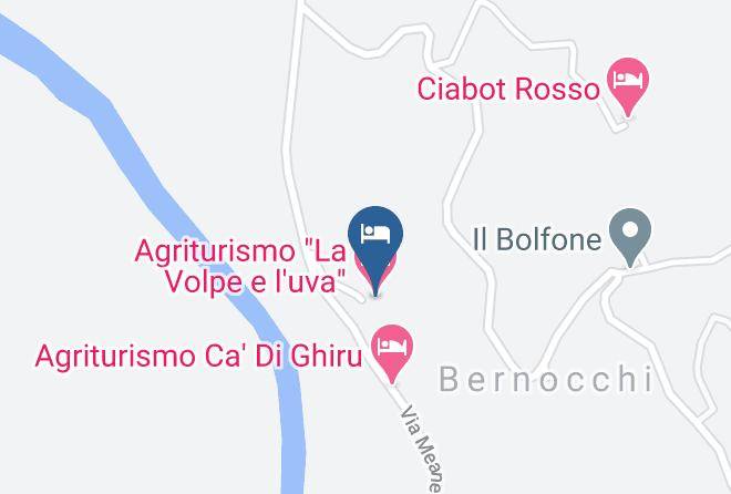 Cuneo - Agriturismo La Volpe E L'uva Maps