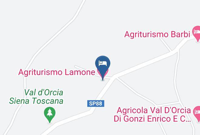 Siena - Agriturismo Lamone Maps