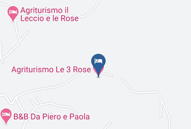 Arezzo - Agriturismo Le 3 Rose Maps