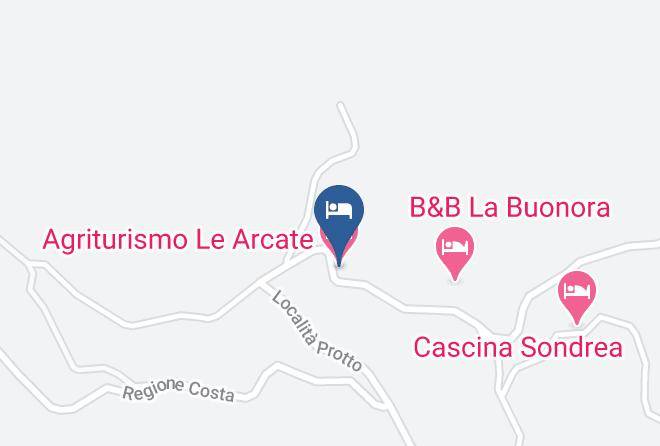 Cuneo - Agriturismo Le Arcate Maps