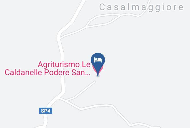Grosseto - Agriturismo Le Caldanelle Podere San Ansano Maps