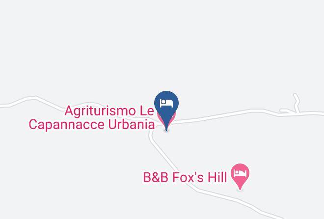 Pesaro And Urbino - Agriturismo Le Capannacce Urbania Maps