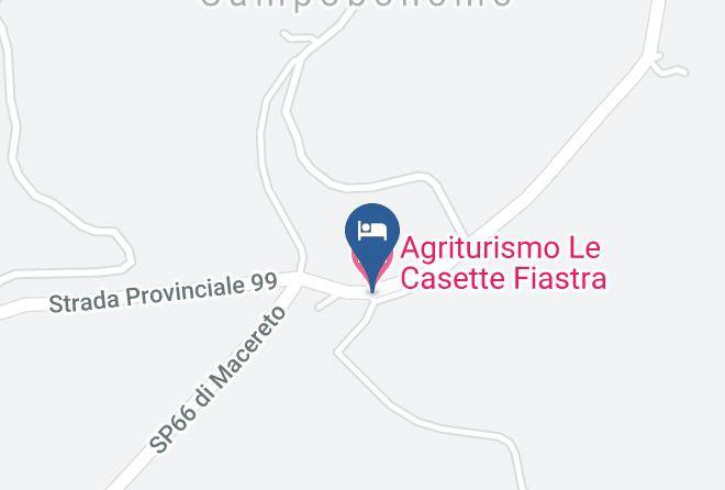 Macerata - Agriturismo Le Casette Fiastra Maps