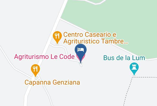 Belluno - Agriturismo Le Code Maps