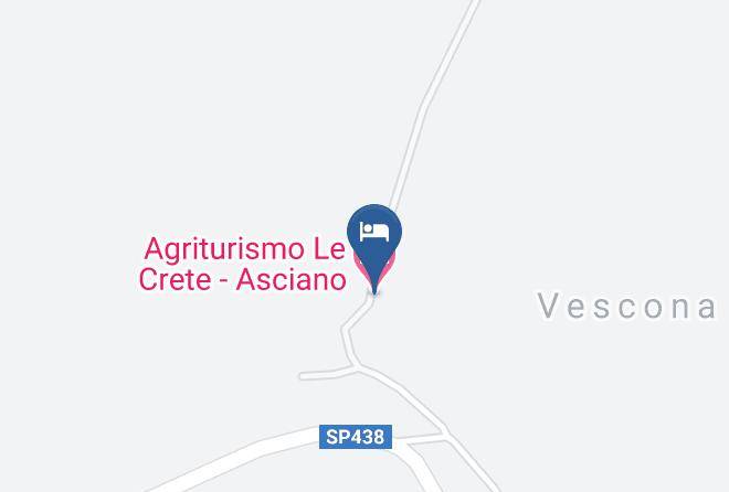 Siena - Agriturismo Le Crete Asciano Maps