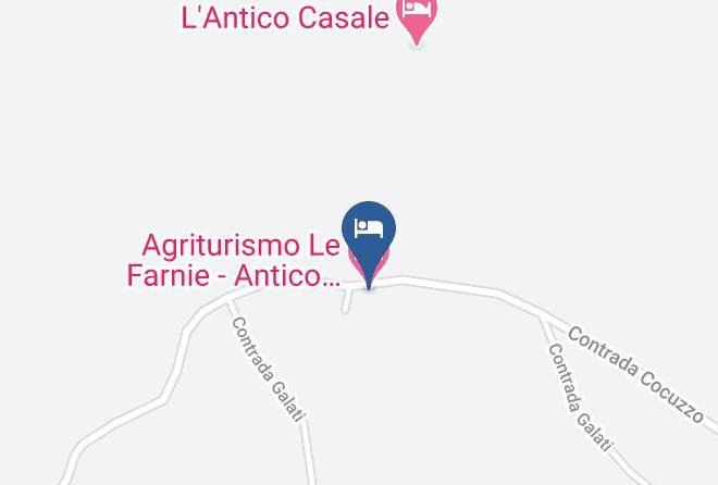 Cosenza - Agriturismo Le Farnie Antico Frantoio Del Castello Maps